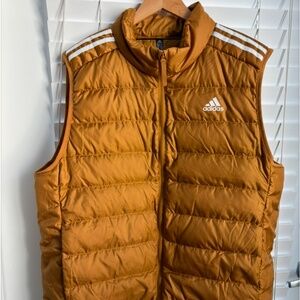 Adidas Essentials Light Down Vest Jacket Mens Size XL, New